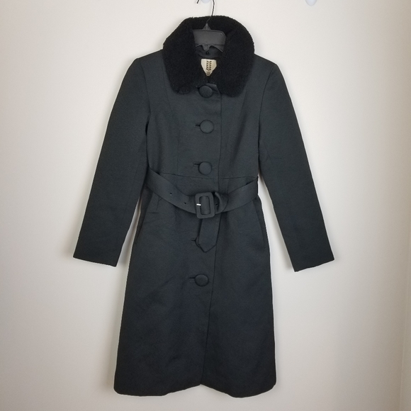 Orla Kiely Jackets & Blazers - Orla Kiely textured 3/4 length coat